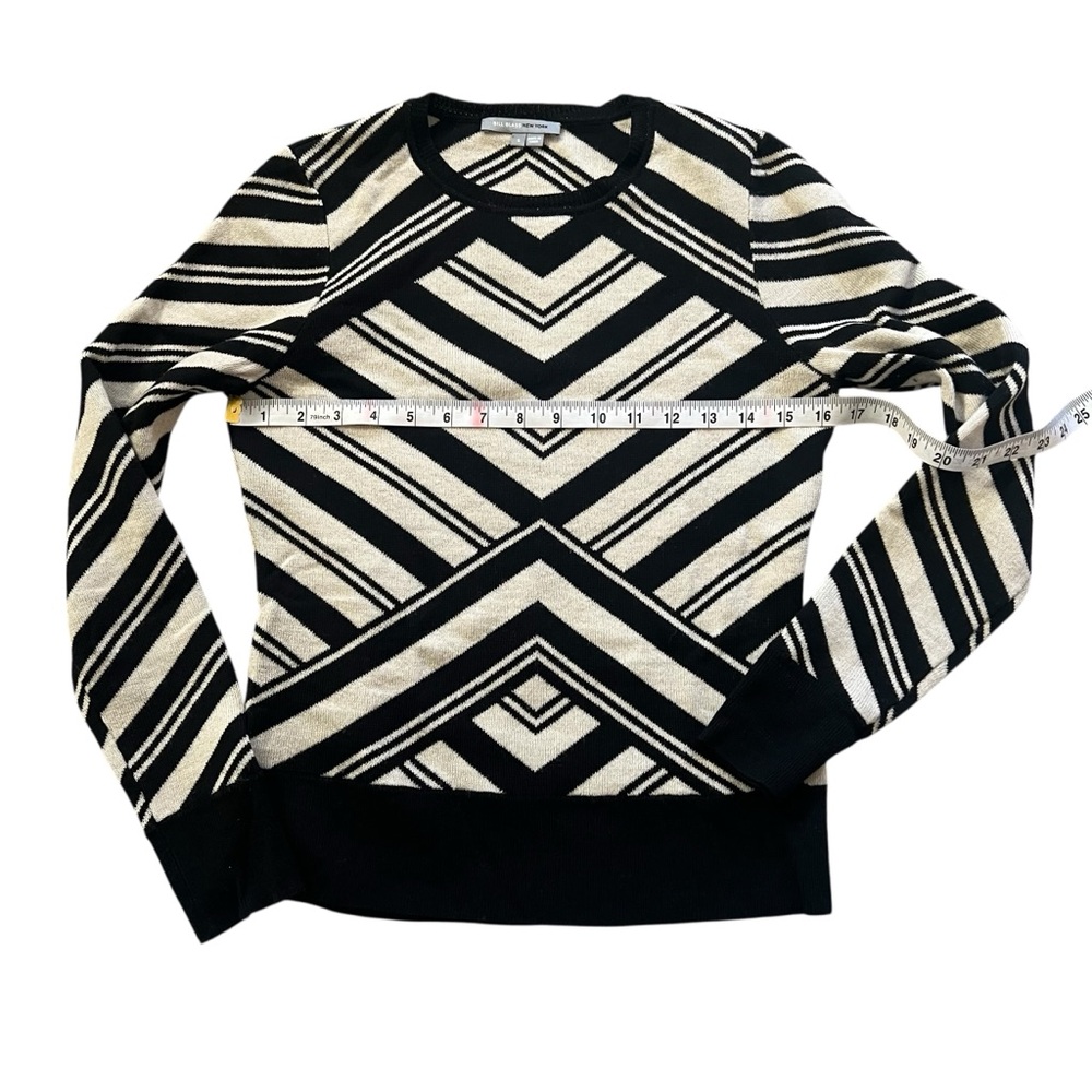 Bill Blass Knitwear Cashmere Wool Cashwool Sweater Size Small - Picture 6 of 6